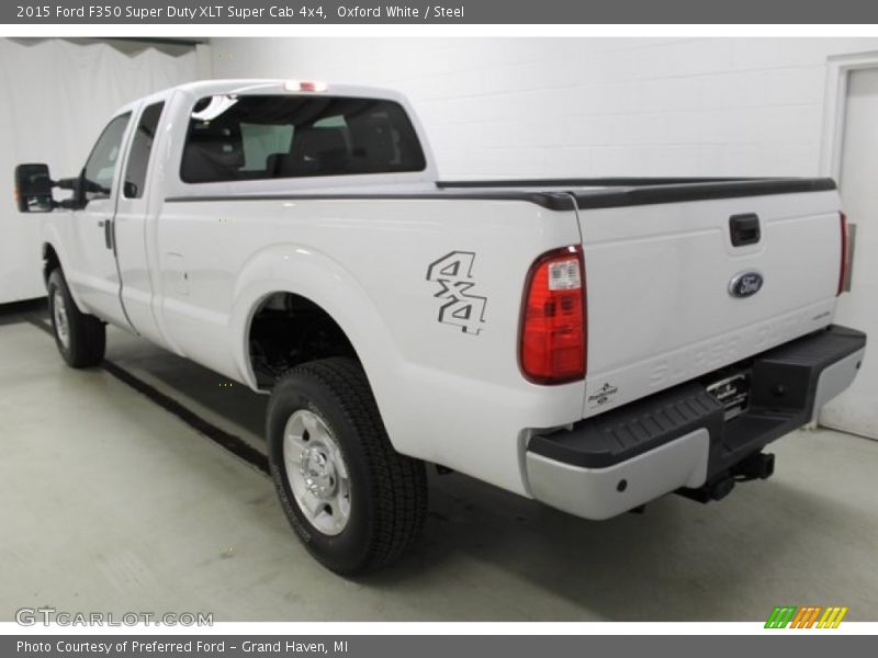 Oxford White / Steel 2015 Ford F350 Super Duty XLT Super Cab 4x4