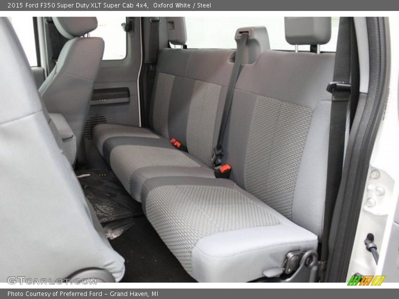 Rear Seat of 2015 F350 Super Duty XLT Super Cab 4x4