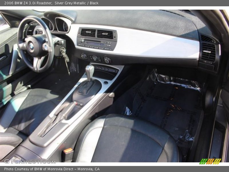Silver Grey Metallic / Black 2006 BMW Z4 3.0i Roadster