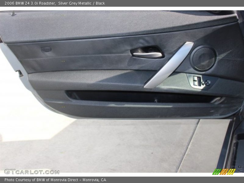 Silver Grey Metallic / Black 2006 BMW Z4 3.0i Roadster