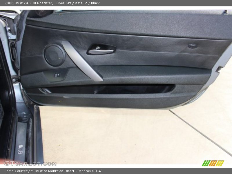 Silver Grey Metallic / Black 2006 BMW Z4 3.0i Roadster