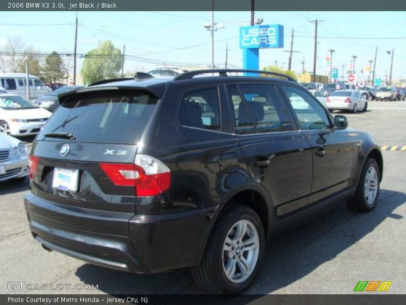Jet Black / Black 2006 BMW X3 3.0i
