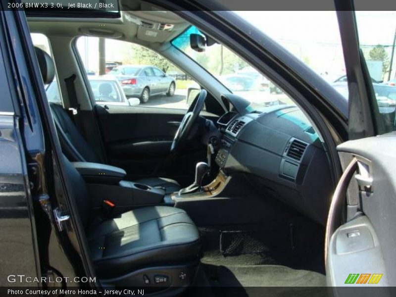 Jet Black / Black 2006 BMW X3 3.0i