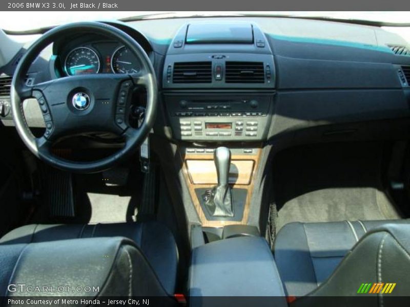 Jet Black / Black 2006 BMW X3 3.0i