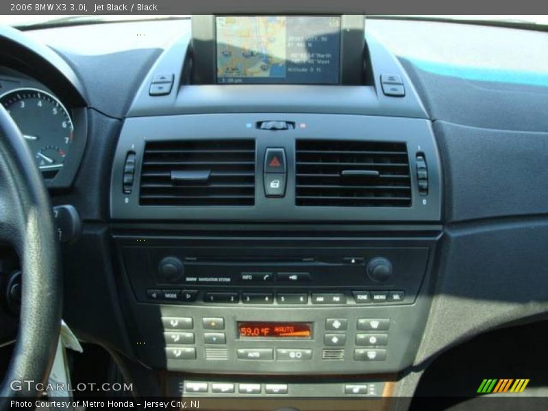Jet Black / Black 2006 BMW X3 3.0i
