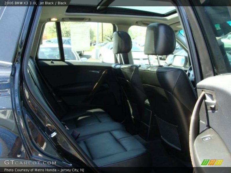 Jet Black / Black 2006 BMW X3 3.0i