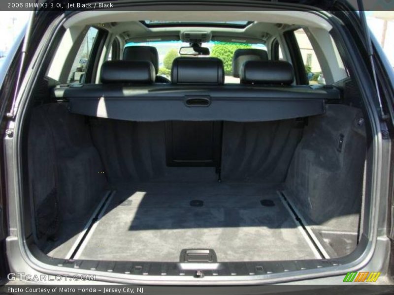 Jet Black / Black 2006 BMW X3 3.0i