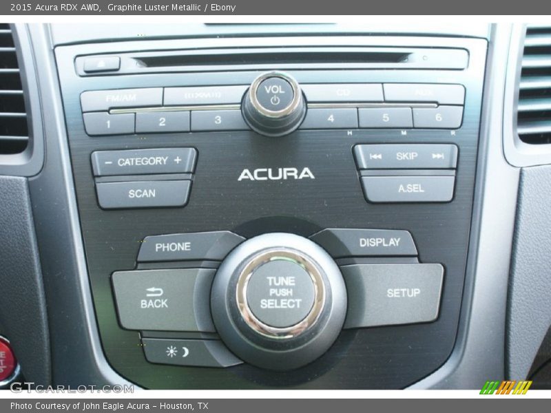 Graphite Luster Metallic / Ebony 2015 Acura RDX AWD