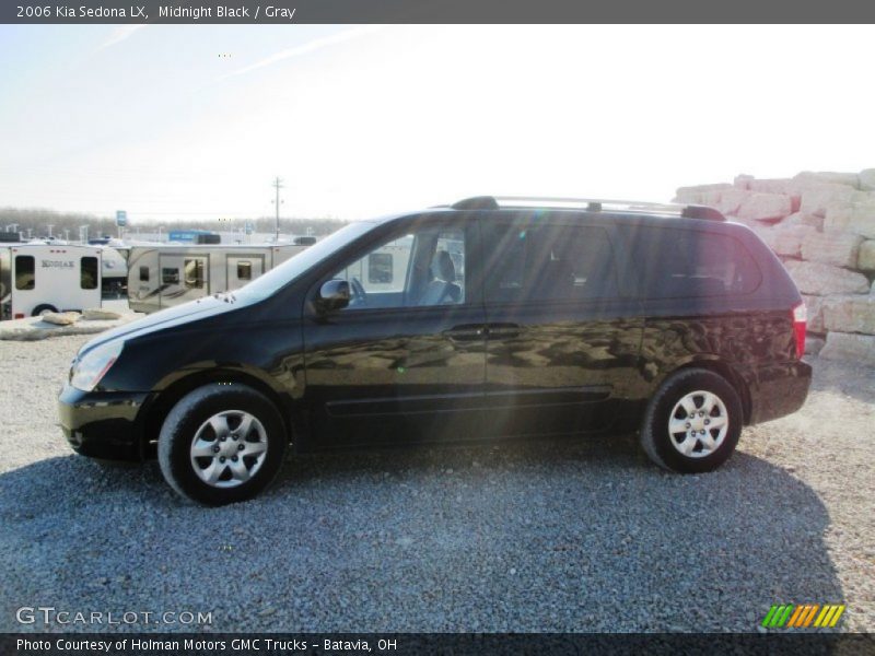 Midnight Black / Gray 2006 Kia Sedona LX