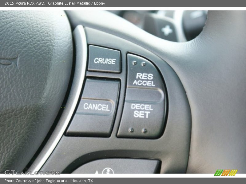 Graphite Luster Metallic / Ebony 2015 Acura RDX AWD
