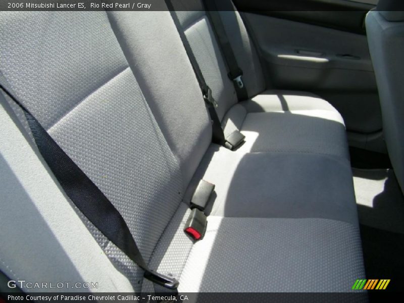 Rio Red Pearl / Gray 2006 Mitsubishi Lancer ES
