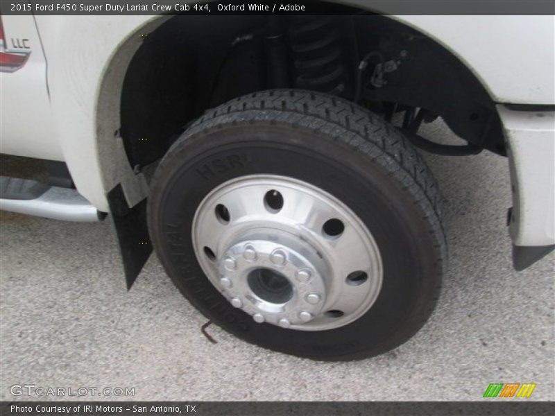 Oxford White / Adobe 2015 Ford F450 Super Duty Lariat Crew Cab 4x4