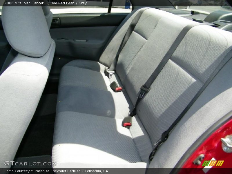 Rio Red Pearl / Gray 2006 Mitsubishi Lancer ES