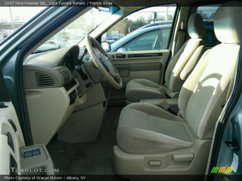 Light Tundra Metallic / Pebble Beige 2007 Ford Freestar SEL
