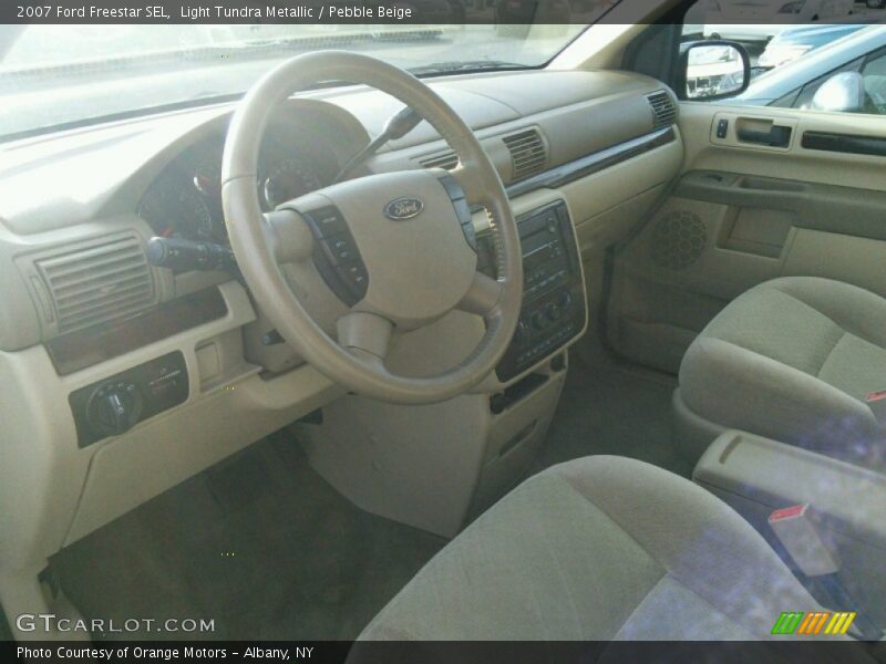 Light Tundra Metallic / Pebble Beige 2007 Ford Freestar SEL
