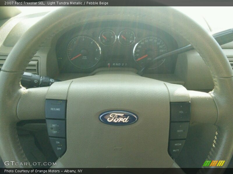 Light Tundra Metallic / Pebble Beige 2007 Ford Freestar SEL