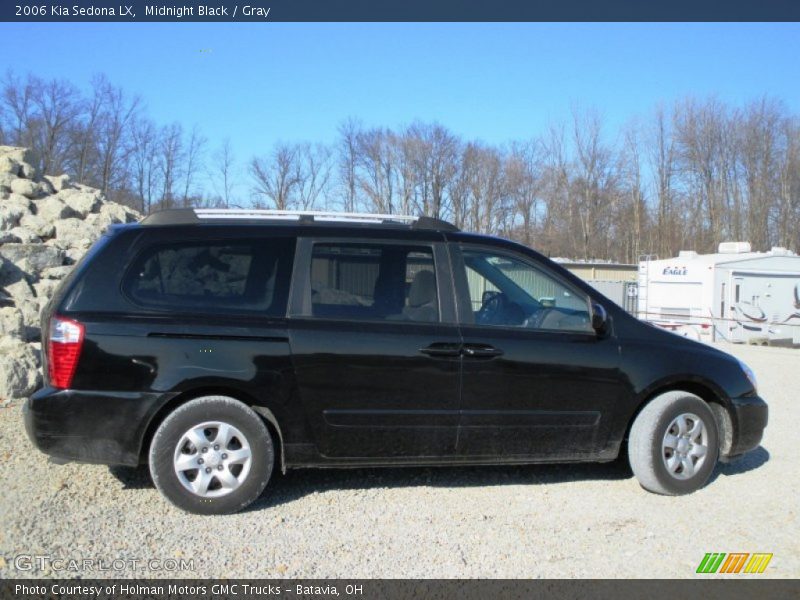 Midnight Black / Gray 2006 Kia Sedona LX