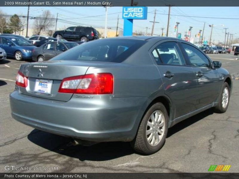 Satin Meisai Pearl / Medium Gray 2009 Mitsubishi Galant ES