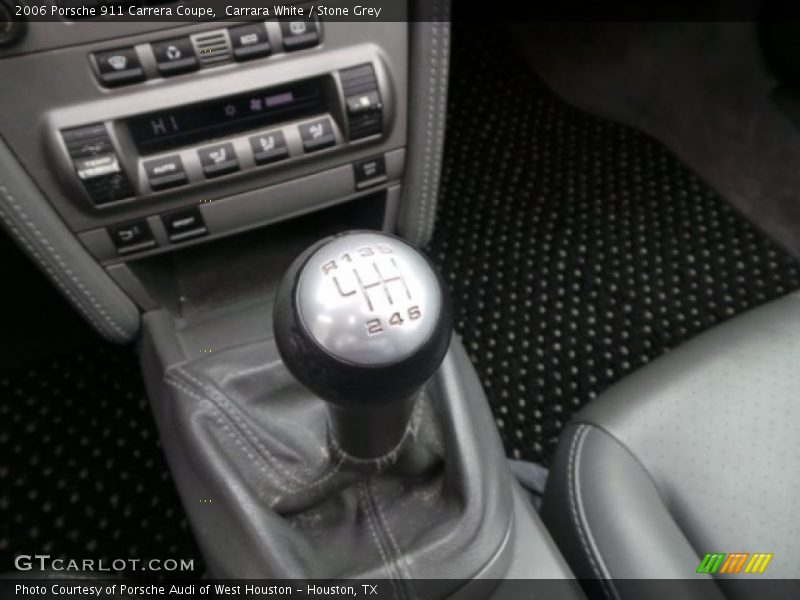  2006 911 Carrera Coupe 6 Speed Manual Shifter