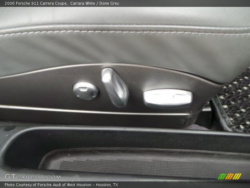 Carrara White / Stone Grey 2006 Porsche 911 Carrera Coupe