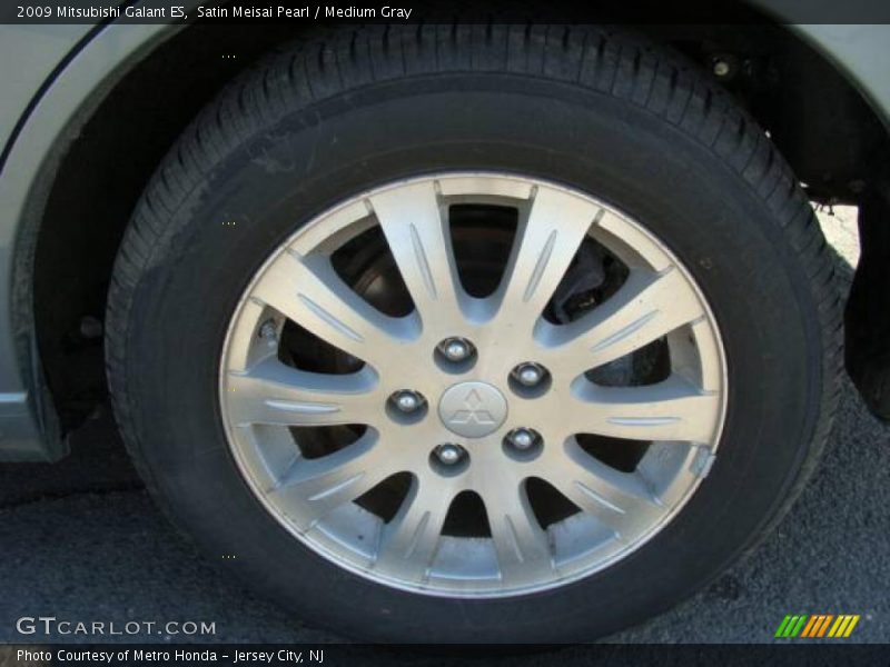 Satin Meisai Pearl / Medium Gray 2009 Mitsubishi Galant ES