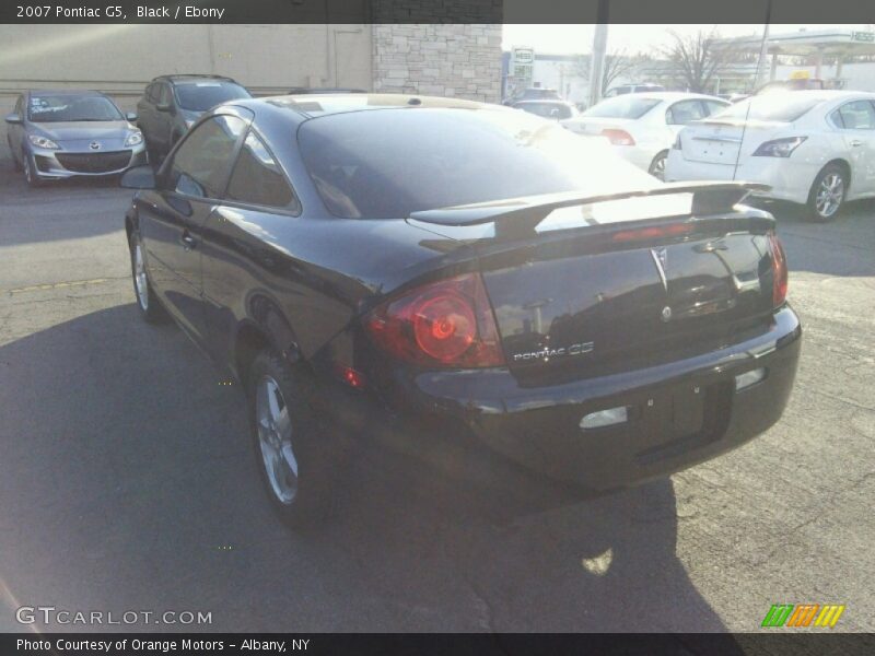 Black / Ebony 2007 Pontiac G5