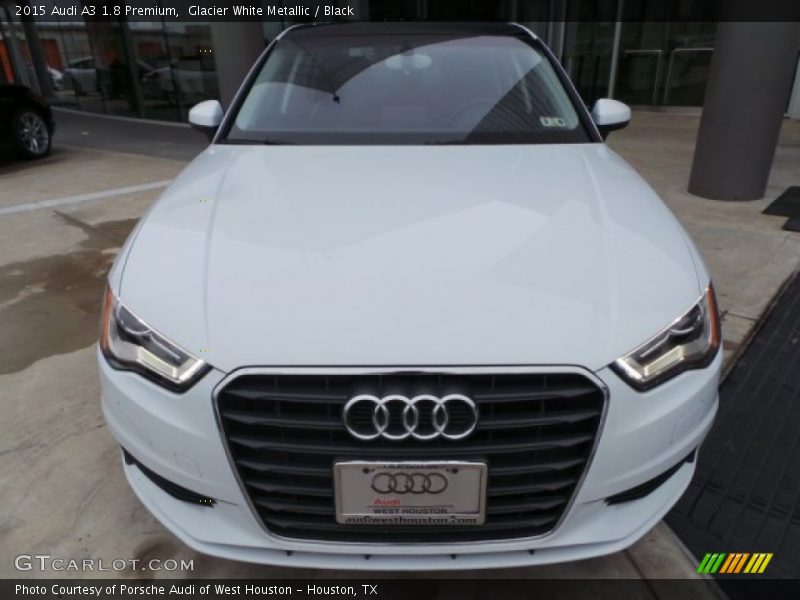 Glacier White Metallic / Black 2015 Audi A3 1.8 Premium