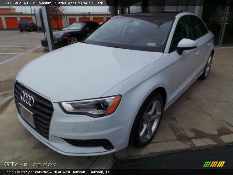 Glacier White Metallic / Black 2015 Audi A3 1.8 Premium