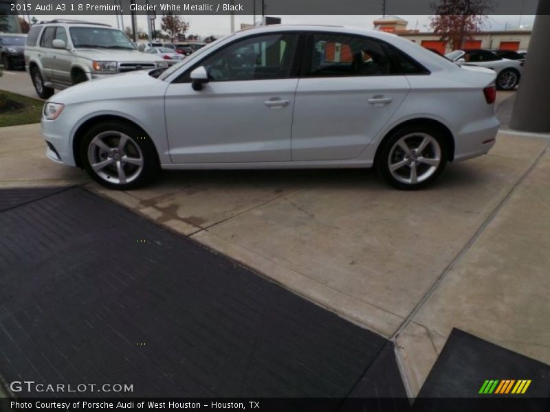 Glacier White Metallic / Black 2015 Audi A3 1.8 Premium
