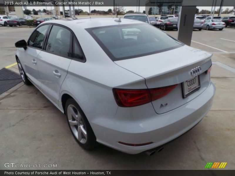 Glacier White Metallic / Black 2015 Audi A3 1.8 Premium
