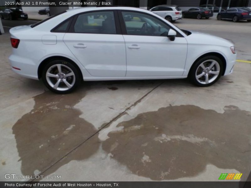 Glacier White Metallic / Black 2015 Audi A3 1.8 Premium