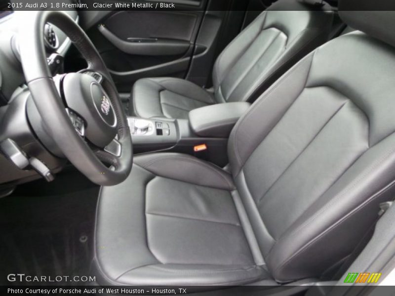 Glacier White Metallic / Black 2015 Audi A3 1.8 Premium