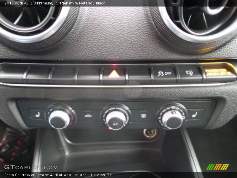 Glacier White Metallic / Black 2015 Audi A3 1.8 Premium