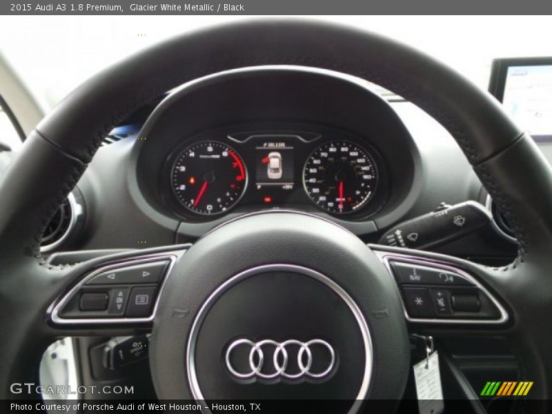 Glacier White Metallic / Black 2015 Audi A3 1.8 Premium