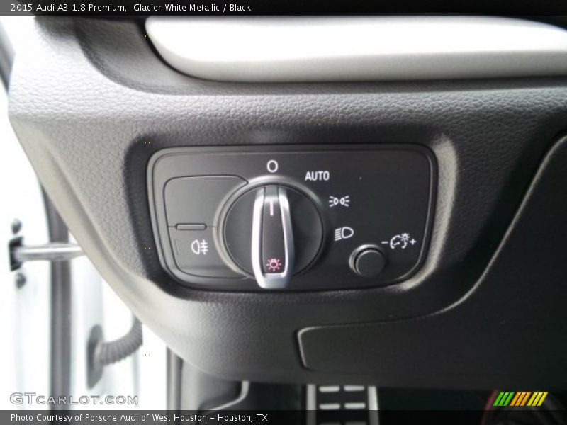 Glacier White Metallic / Black 2015 Audi A3 1.8 Premium