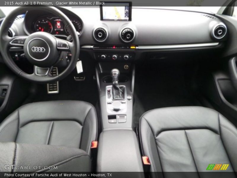 Glacier White Metallic / Black 2015 Audi A3 1.8 Premium