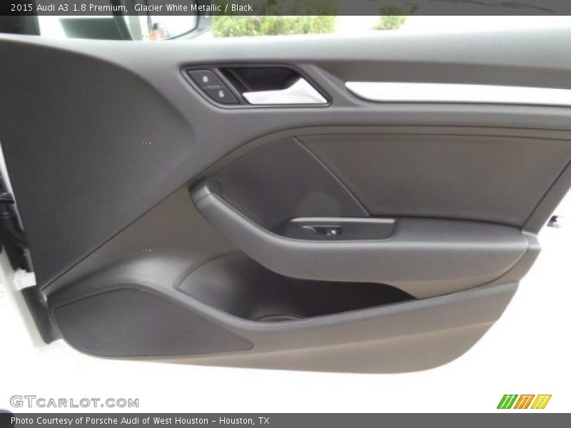 Glacier White Metallic / Black 2015 Audi A3 1.8 Premium