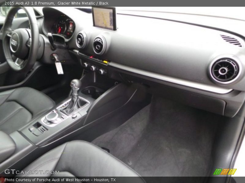 Glacier White Metallic / Black 2015 Audi A3 1.8 Premium