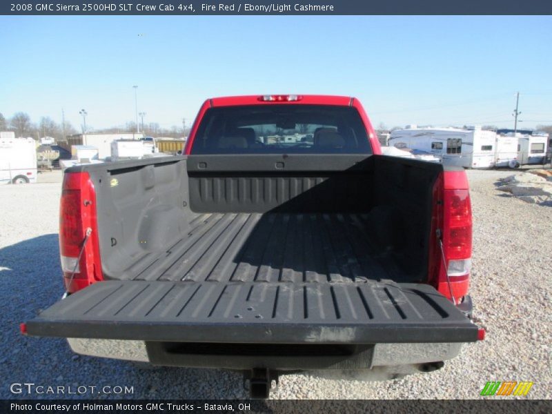 Fire Red / Ebony/Light Cashmere 2008 GMC Sierra 2500HD SLT Crew Cab 4x4