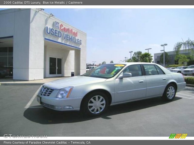 Blue Ice Metallic / Cashmere 2006 Cadillac DTS Luxury