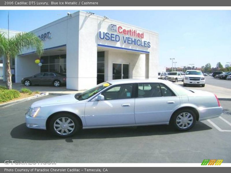 Blue Ice Metallic / Cashmere 2006 Cadillac DTS Luxury