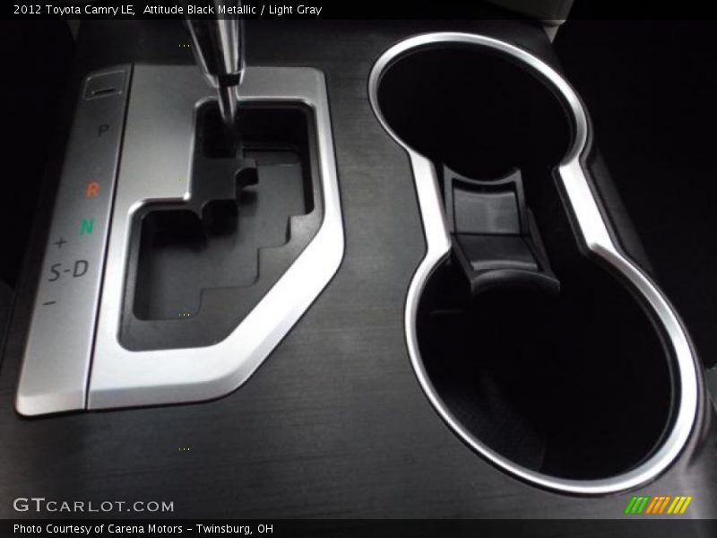 Attitude Black Metallic / Light Gray 2012 Toyota Camry LE