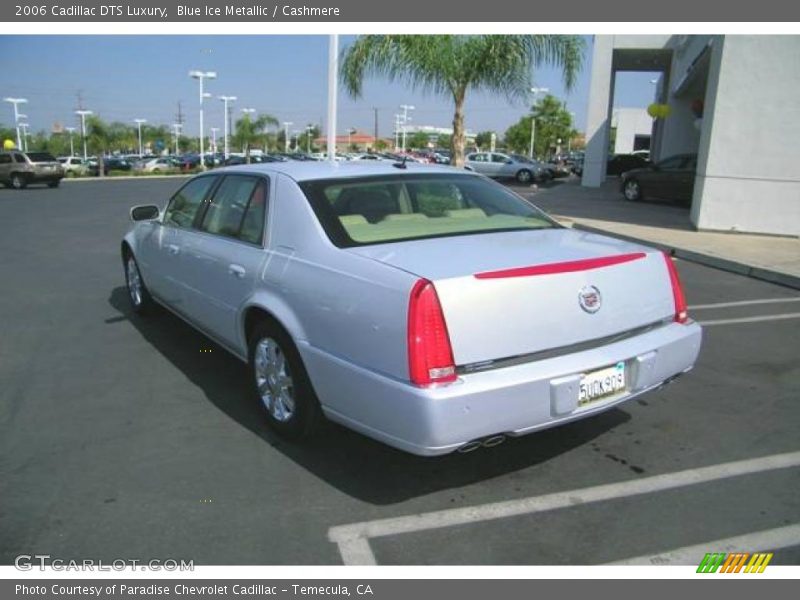 Blue Ice Metallic / Cashmere 2006 Cadillac DTS Luxury