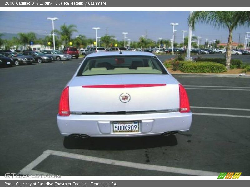 Blue Ice Metallic / Cashmere 2006 Cadillac DTS Luxury