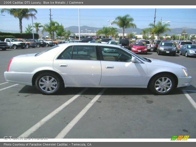Blue Ice Metallic / Cashmere 2006 Cadillac DTS Luxury