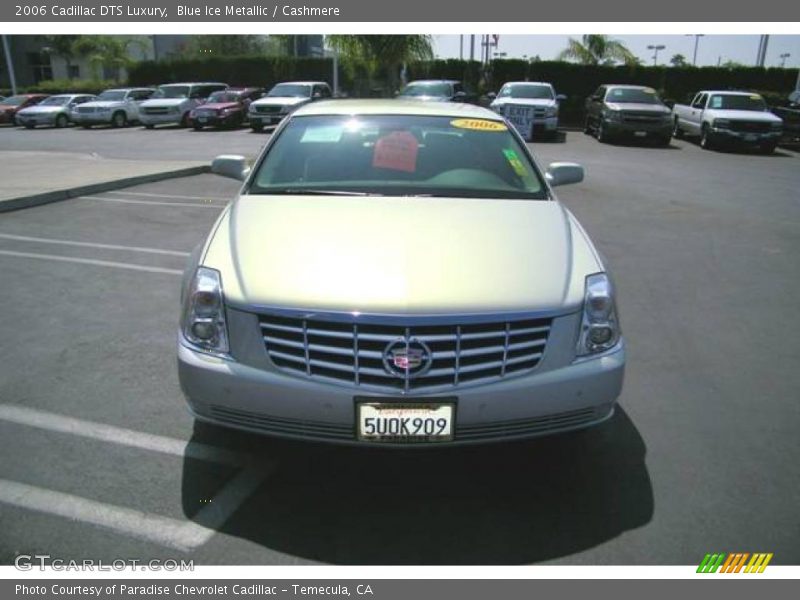 Blue Ice Metallic / Cashmere 2006 Cadillac DTS Luxury