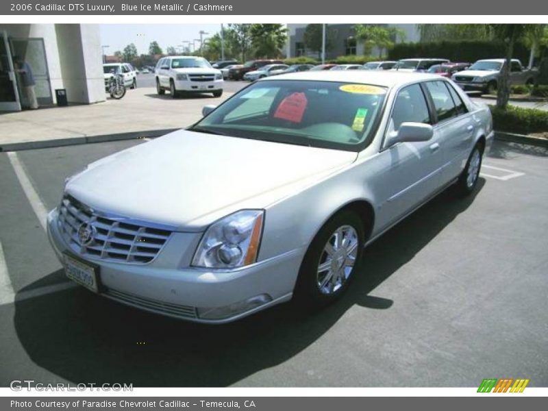 Blue Ice Metallic / Cashmere 2006 Cadillac DTS Luxury
