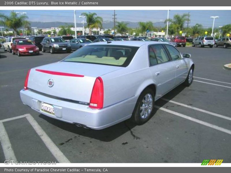 Blue Ice Metallic / Cashmere 2006 Cadillac DTS Luxury