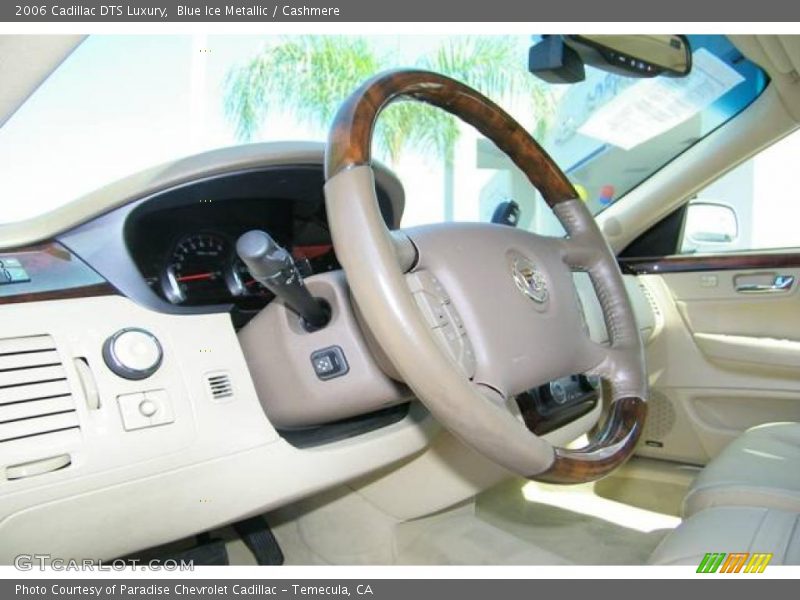 Blue Ice Metallic / Cashmere 2006 Cadillac DTS Luxury