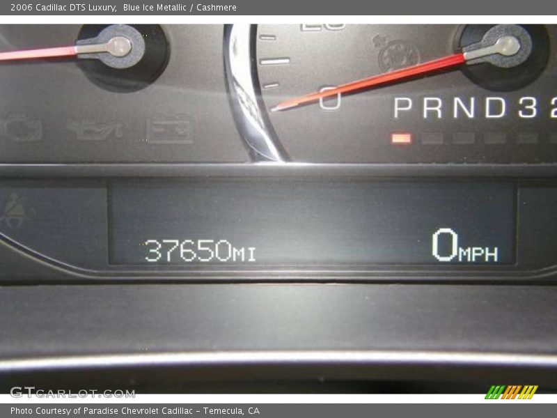 Blue Ice Metallic / Cashmere 2006 Cadillac DTS Luxury